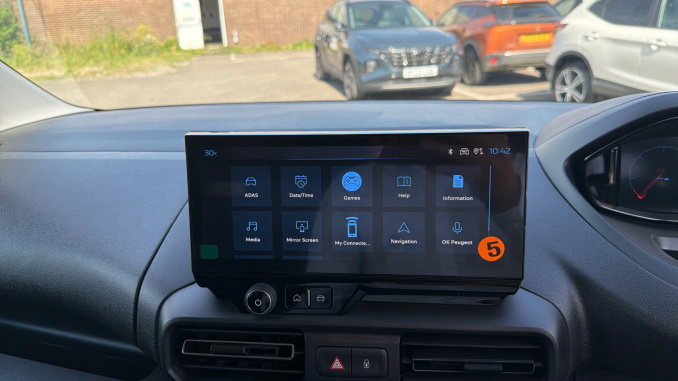 Peugeot Partner M Diesel 1.5 BlueHDi 100 Asphalt Van - Image 17